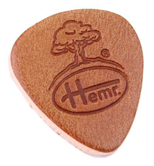 Kožené trsátko 4 ks KOŇAK 4 mm 